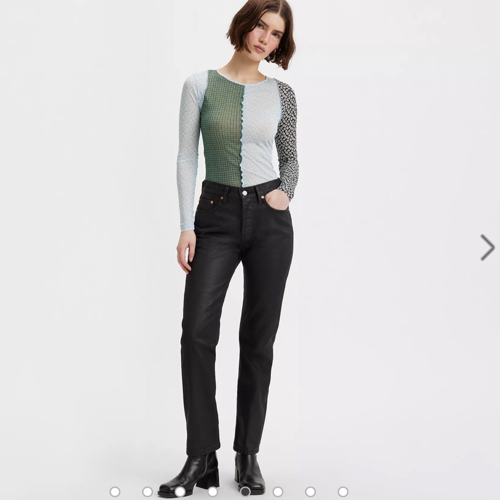 NEW WITH TAGS Levi’s 501® WAX COATED WOMEN'S JEANS